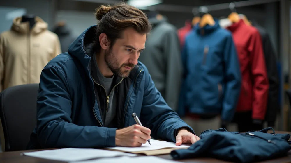 An expert reviewing travel outerwear, highlighting key tips and common mistakes, with a focus on quality and practical usage.