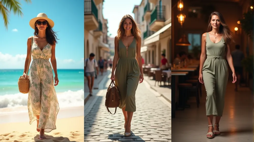 Visual representation of different travel needs and style preferences based on destination and activities.