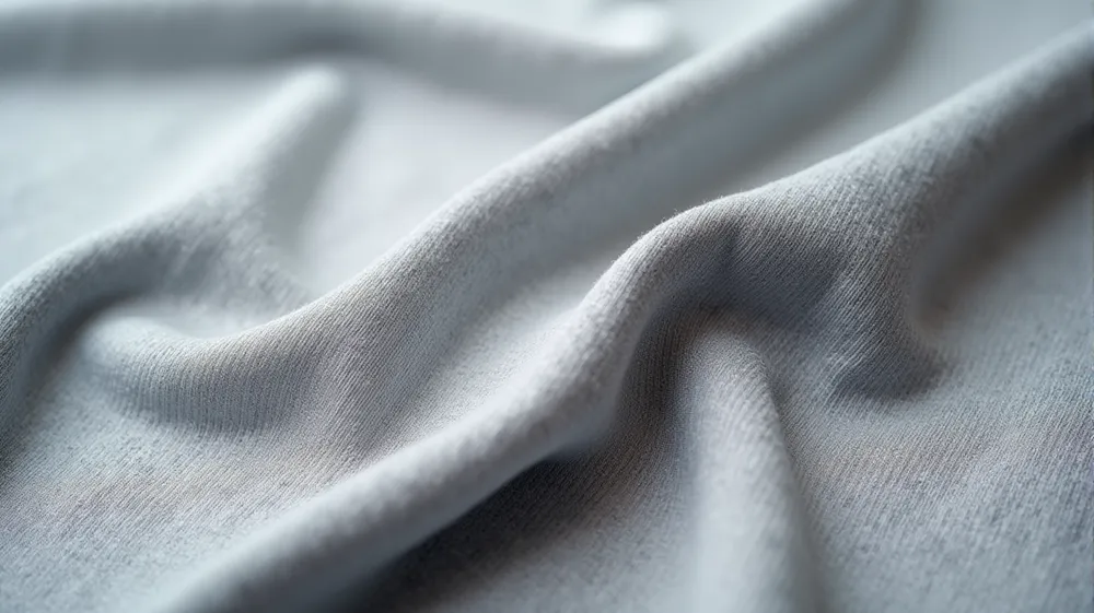 Close-up of wrinkle-resistant fabric suitable for travel dresses and jumpsuits.