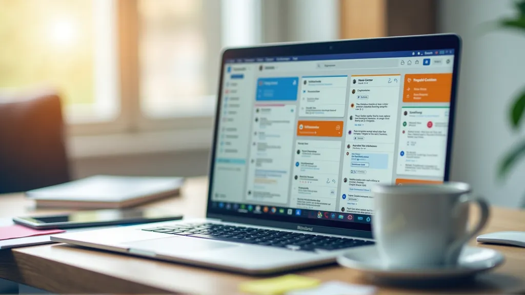 Visual representation of task boards in Asana, Trello, and Notion used by digital nomads.
