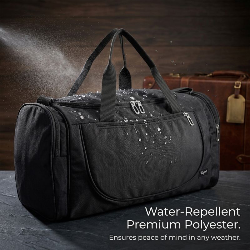 Voyager Professional Travel Duffle — 50L (Jet Black) - Image 6